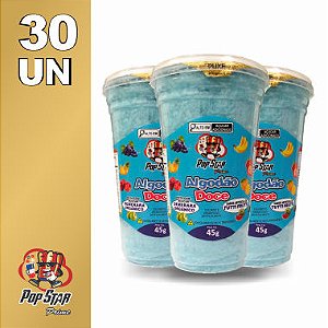 Algodão Doce Pote Grande Tutti Frutti 45g 30 un