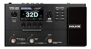 Pedaleira de Efeito Nux Versatile Modeler MG-30