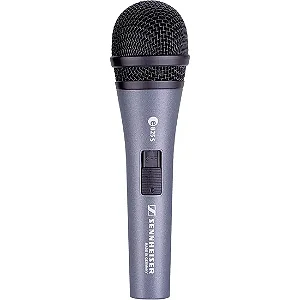 Microfone Sennheiser E825-S Dinâmico Cardioide Preto