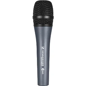 Microfone Sennheiser E845 Dinâmico Super Cardioide