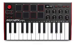 Teclado Controlador Akai MPK Mini 25 Teclas MIDI