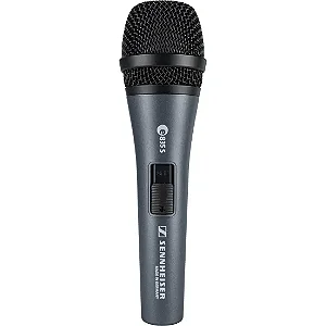 Microfone Sennheiser E835-S Dinâmico Cardioide