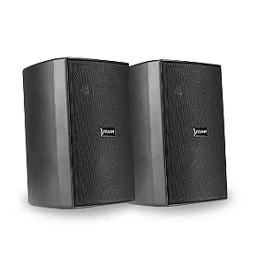 Par Caixas de Som Ambiente Frahm PS200 60w Preta