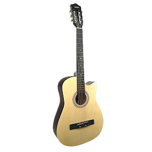 Violão Acústico MXT 38A-NTC Aço Natural Cutway