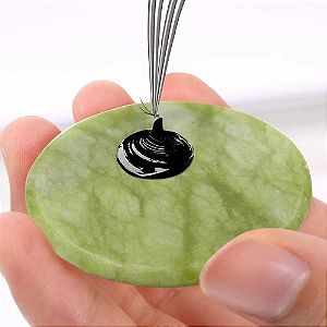 Pedra de Jade para Cola de Alongamento de Cílios
