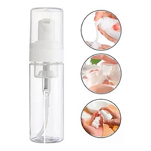 Frasco Pump Espumador Hairdo P/Extensão/ Higiene De Cílios 50ml
