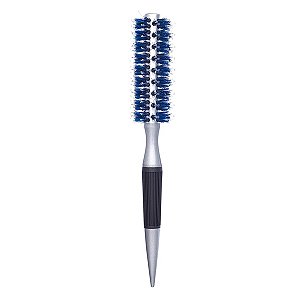 Escova De Cabelo Profissional Mofashi Cerâmica Cerdas Javali e Nylon Azul Nº8