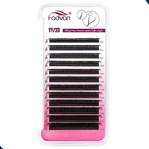 Cilios Fadvan Volume Brasileiro Yy Mix 8-14mm 0.07D
