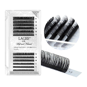 Cílios Lagee - Fio a Fio Mix / Volume Russo Soft and Natural Curvatura C ou D