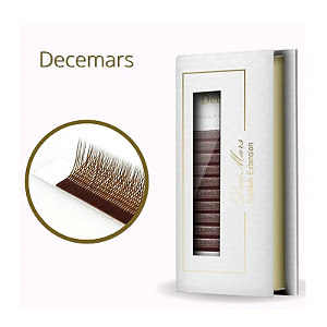 Cílios Decemars Mix Fio Y 0.07mm Curvatura L Volume Brasileiro