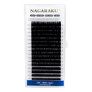 Cílios Nagaraku Soft Matte Clássico e Volume Estojo Mix 0.07C