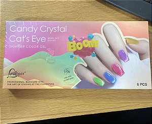 Kt 6 candy crystal cats eye LOVEYES