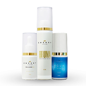 Kit  Cherry Lash (Finalizador Pro + Primer Aqua + Bruma)