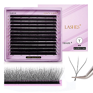 Cílios Arison Lashes W 3D 0.07d mix 8-13mm