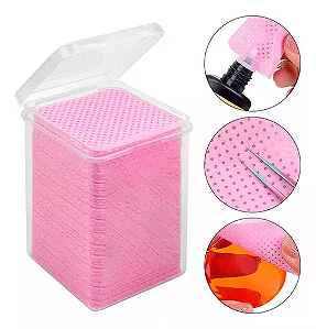 Kit 200 Lenços De Limpeza Bico De Cola Extensão De Cílios