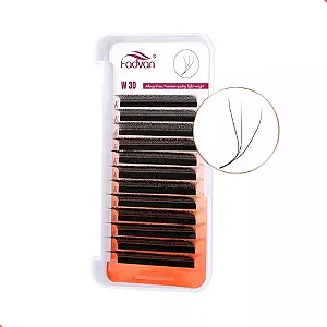 Cilios Fadvan W 3d Volume Egipcio MIX 8-12mm 0.07D