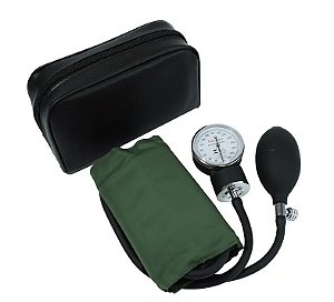 Esfigmomanometro Nylon Verde C/ Velcro S/Est C/Man Com Selo