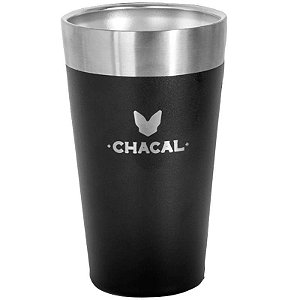 Cuia Copo Térmico Chacal 473ml Preto