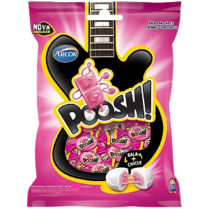 Bala Arcor Chicle Poosh Tutti fruti Pc 500G