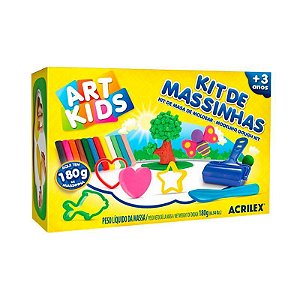 Kit de Massinhas Acrilex 2 180g