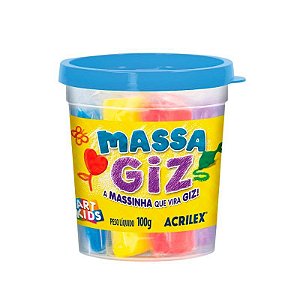 Massa Giz Acrilex Sortidas 100g