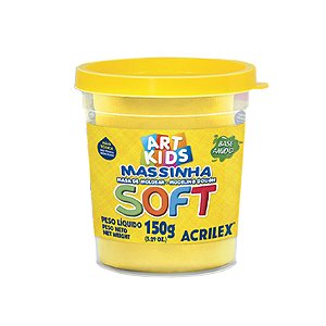 Massa de Modelar Acrilex Soft - Escolha a Cor