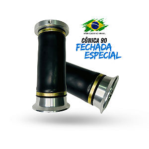 Bolsa de ar Down Soft Cônica 90mm - Fechada Especial