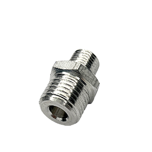 União em Alumínio 3/8'' BSP Macho X 1/4''BSP Macho
