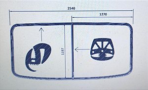 Vidros e chapas Comil Invictus DD