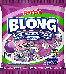 Pirulito Blong Uva 672g Peccin