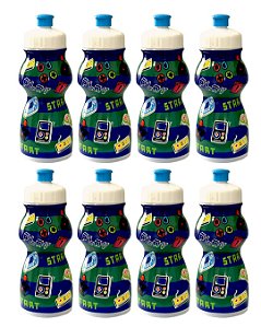 Garrafinha Garrafa Squeeze Infantil Video Game 250ml