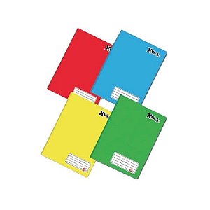 Cadernos Brochura Capa Dura 48 Folhas Colorido W-rite
