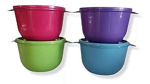 Pote Tipo Tupperware Com Alça Plástica Redonda 500ml Unitario