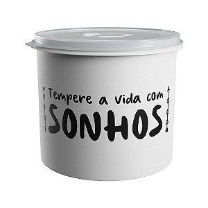 Organizador Redondo 4,4L Plásticos Pratic