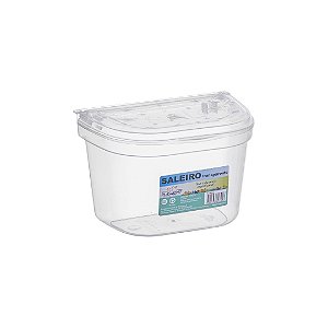 Saleiro De Plástico Transparente Plasmont