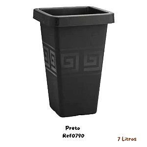 Vaso Plástico Plantas Grego 7 Litros Plasmont