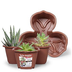 Vaso Pétalas Empilhavél 11,5 Litros Plasmont