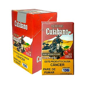 Palheiros Cuiabano Cereja Com 10 Unidades