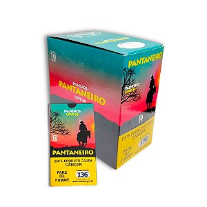 Palheiros Pantaneiro Sabor Love 66 Com 10 Unidades