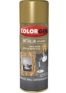 Tinta Spray Metallik Ouro Unidade