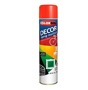 Tinta Spray Decor Vermelho Unidade Colorgin