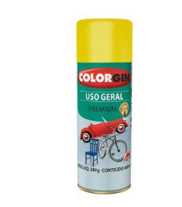 Tinta Spray Uso Geral Premium Amarelo