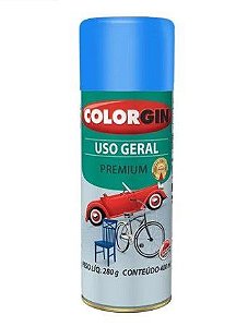 Tinta Spray Uso Geral Premium Azul Medio