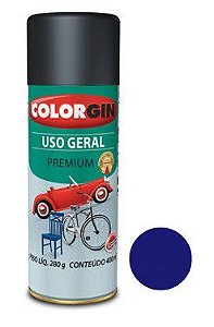 Tinta Spray Uso Geral Premium Azul Colonial