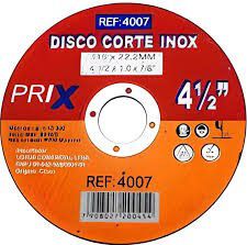 DISCO CORTE INOX  4.1/2x7/8 PRIX 4007 LOTUS