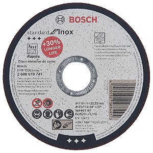 Disco Corte Inox  4.1/2' X 1,0Mm Std