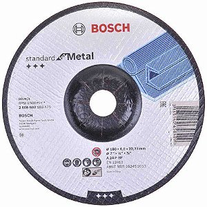 Disco Desbaste 7'X6,0Mm Std Bosch