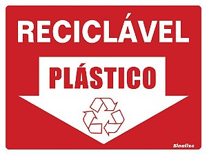 Placa  15X20Cm 220Bk- Reciclavel Plastico