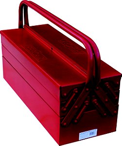 Caixa Ferramentas Metal 50 X 5Gav Vermelha