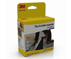 Fita Antiderrapante 3M™ Safety-Walk®, Preta , 50 Mm X 5 M